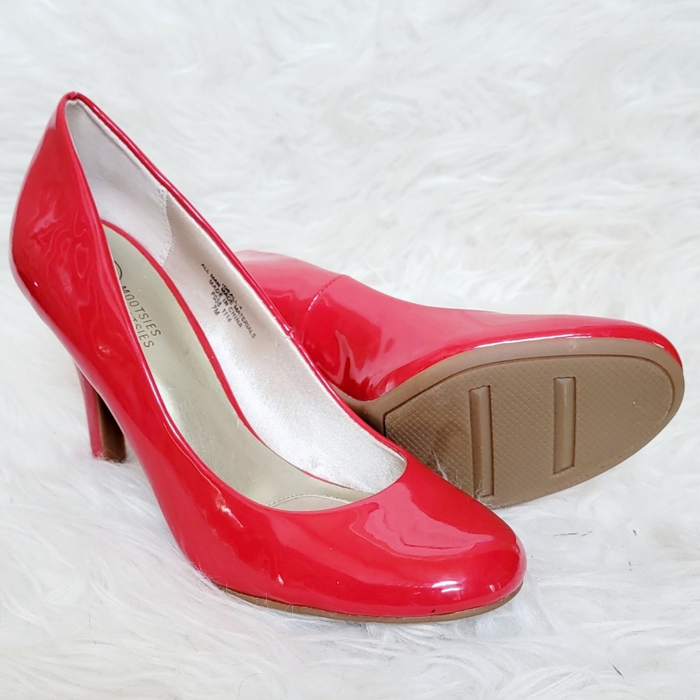 NEW Red Mootsies Tootsies Heels!